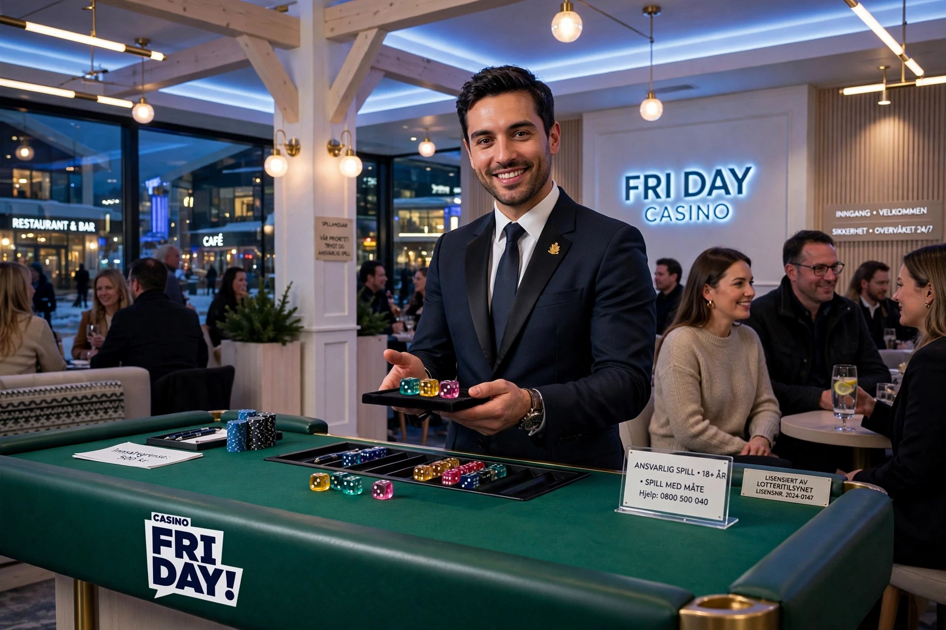 Craps hos FRIDAY CASINO