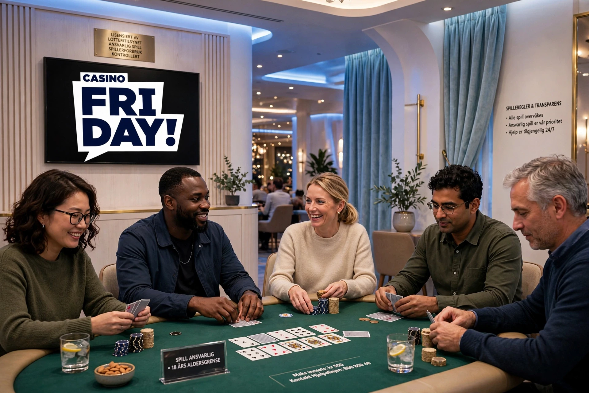 Pokerregler på FRIDAY CASINO