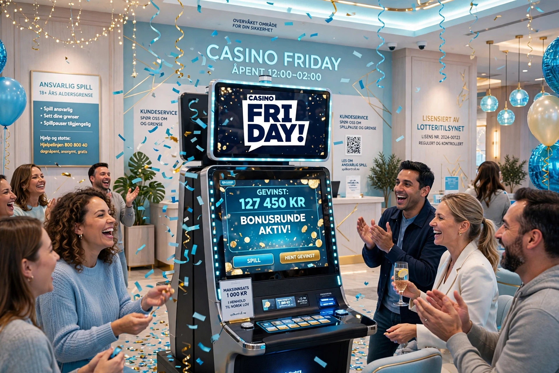Les jackpots fixes Friday Casino CASINO