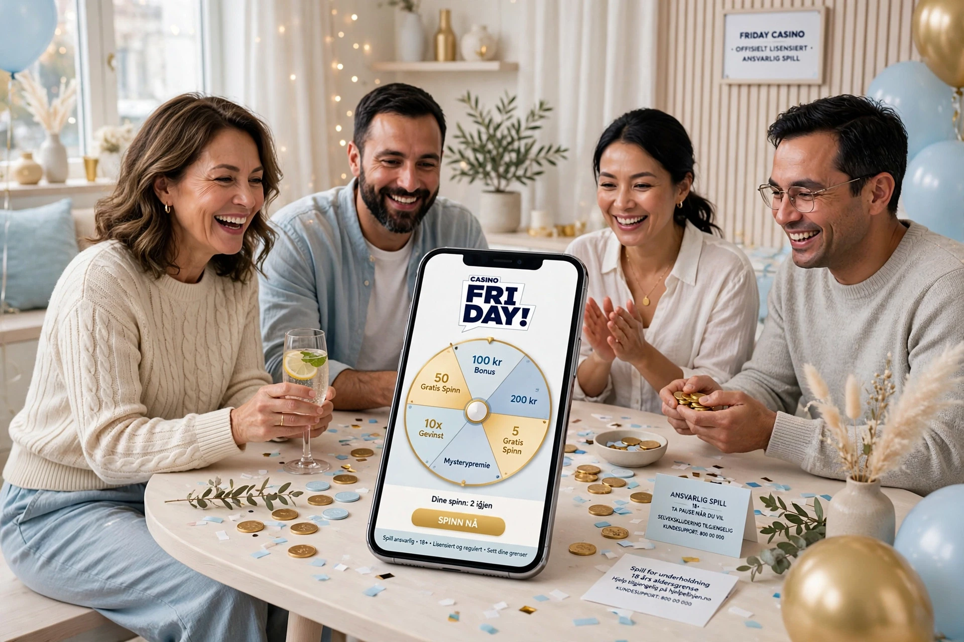 kasino-bonus på mobil FRIDAY CASINO