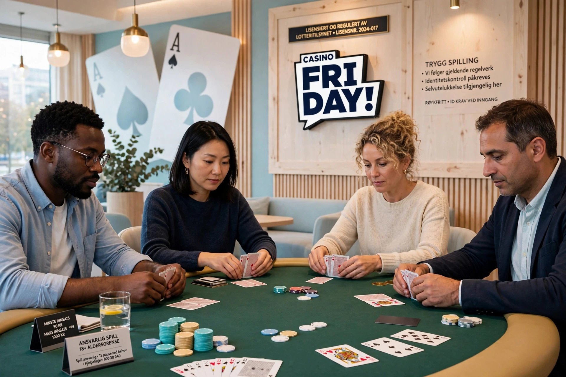 Nettpokerspill FRIDAY CASINO