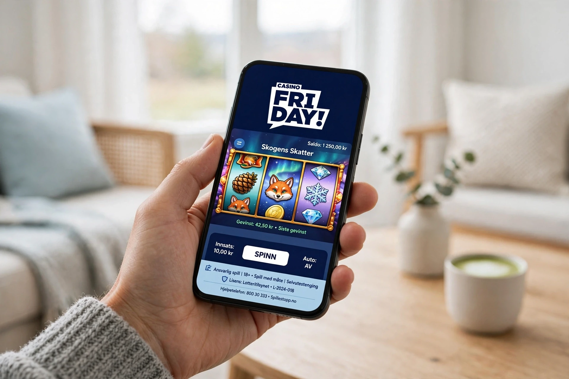 spilleautomater på mobil FRIDAY CASINO