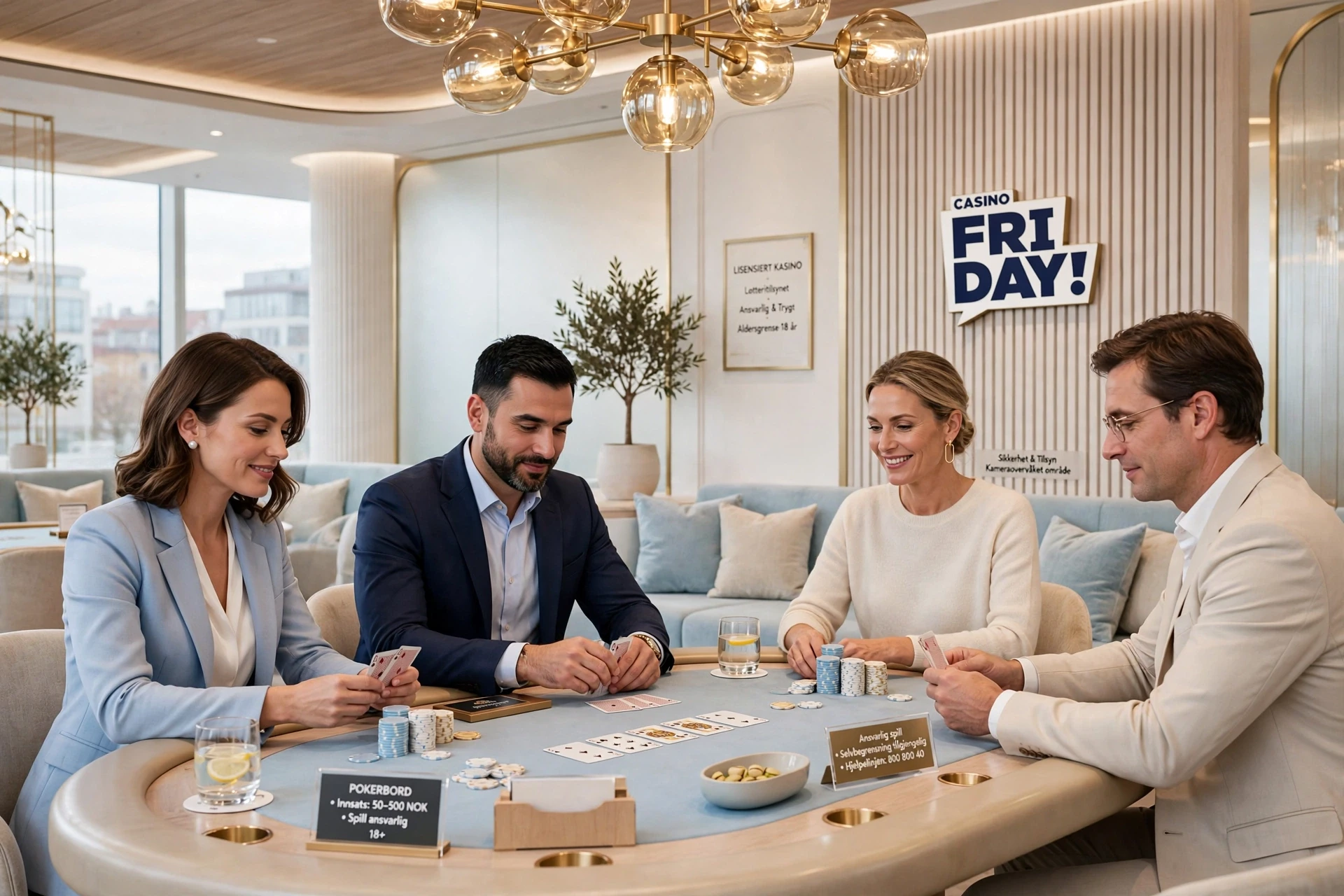 bordspill på Friday Casino
