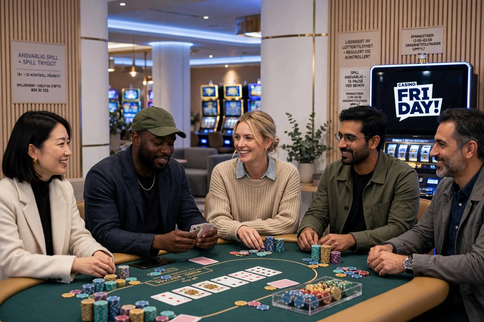 Grunnleggende om spillet FRIDAY CASINO